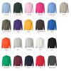 sweatshirt color chart - Cycling Gifts